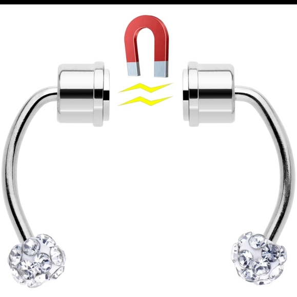 Two magnetic septum piercings!! BRAND NEW! NEVER OPENED!! - Picture 7 of 9